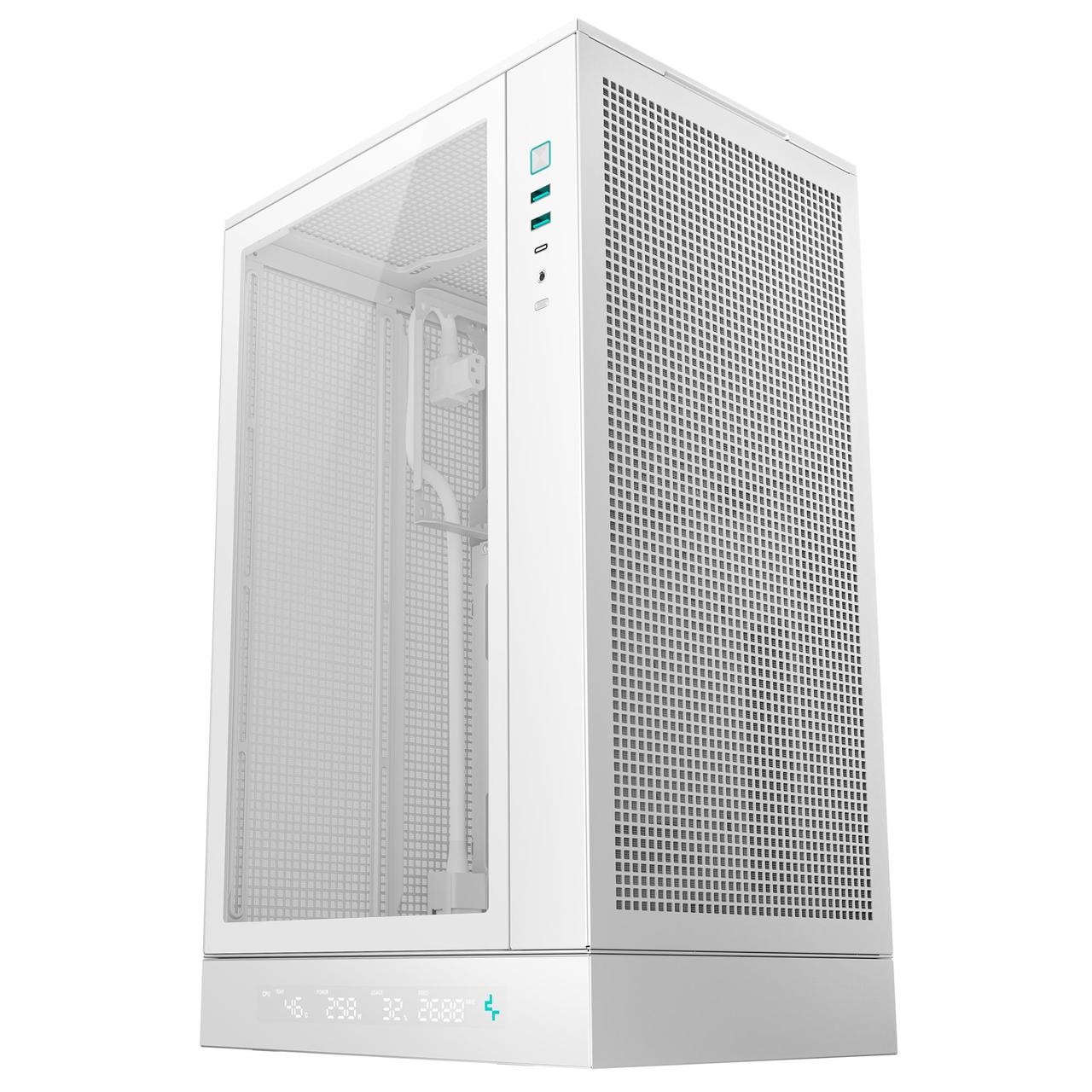 Корпус DeepCool CH270 Digital White (R-CH270-WHNDM0-G-1) без БЖ, фото 1