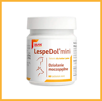 Dolfos LespeDol Mini препарат для сечовивідних шляхів мініатюрних собак і котів, 60 таблеток, Леспедол міні сечогінне