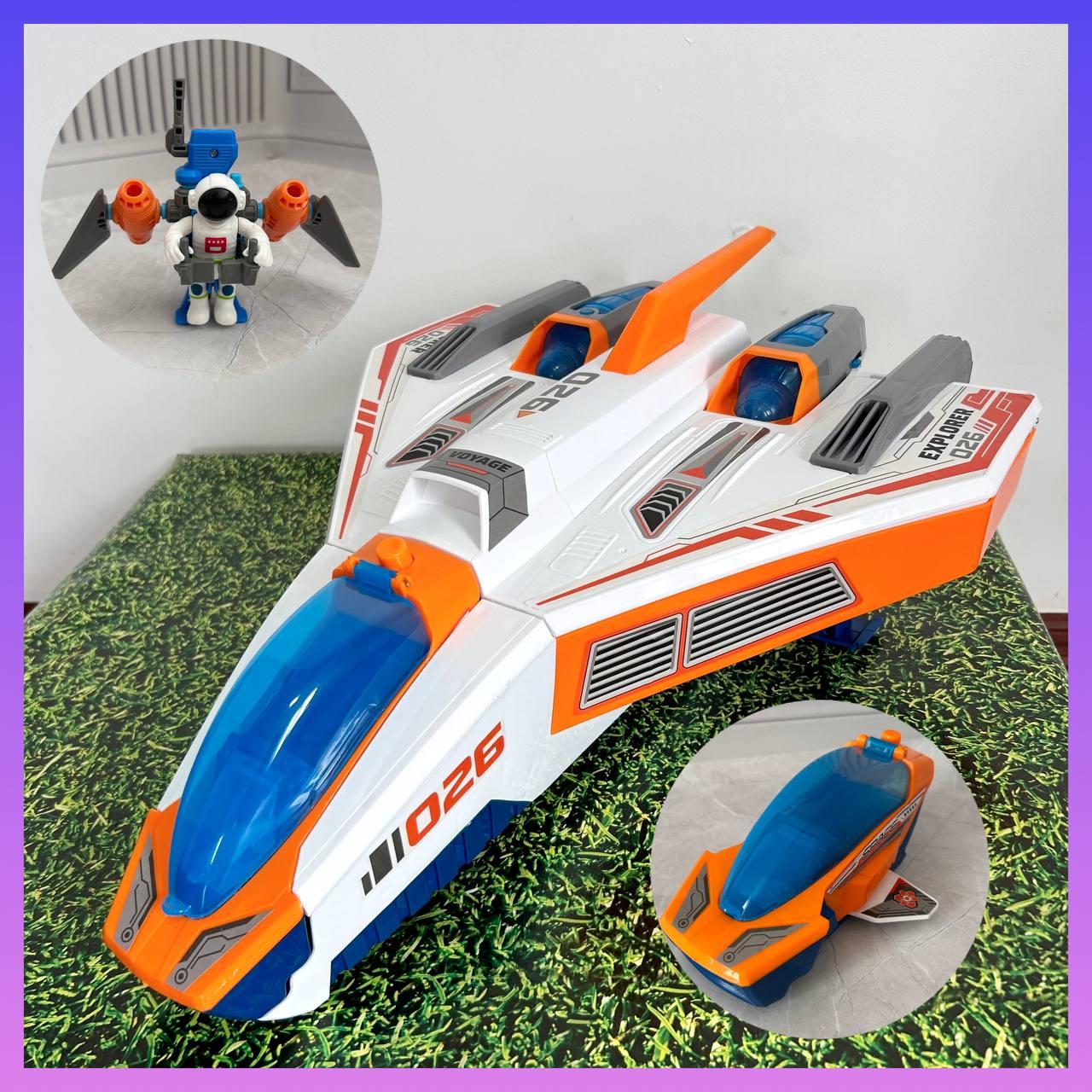 Дитяча іграшка космічний шатл GB0035 звукові та світлові ефекти, фото 1