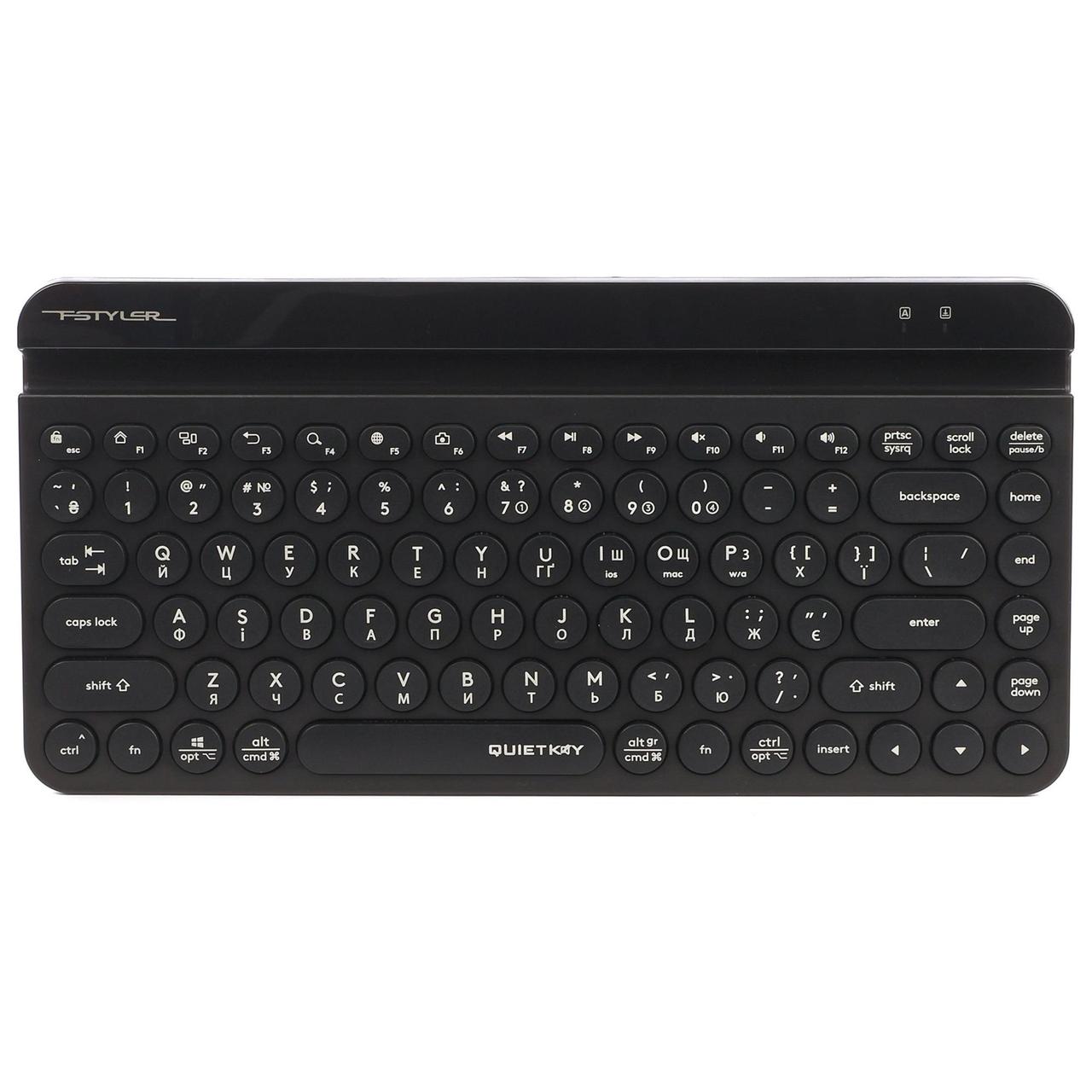Клавіатура бездротова A4Tech FBK30 Black, фото 1