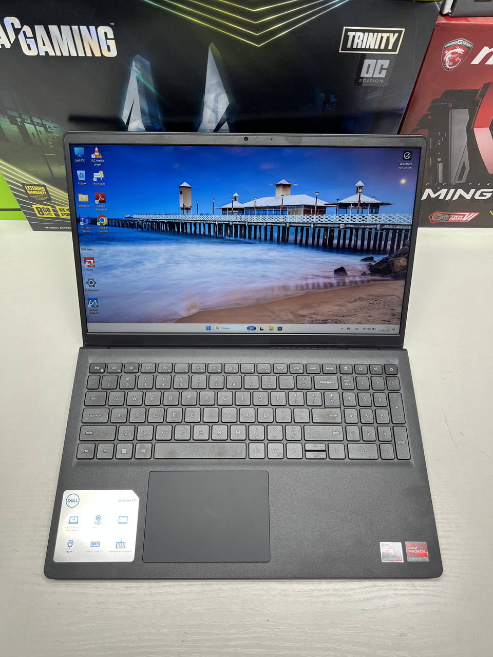 Новий Dell Inspiron 15 3535  - 15` FHD | ryzen 7 7730U| 16 RAM| SSD 512GB| топовий ноутбук для роботи та ігор