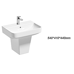 Умивальник керамічний підвісний  SY 16 54*41*44 білий ( А0058461 )