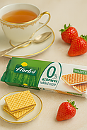 Вафлі з молочним кремом без цукру Florbu 0% 150г. Іспанія, фото 3