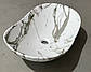 Раковина накладная MIXXUS PREMIUM WAVE-0105 MARBLE 620х360х160mm (MP6559), фото 9