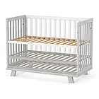 Ліжко Верес ЛД1 Манхеттен з маятником біло/сірий, фото 3