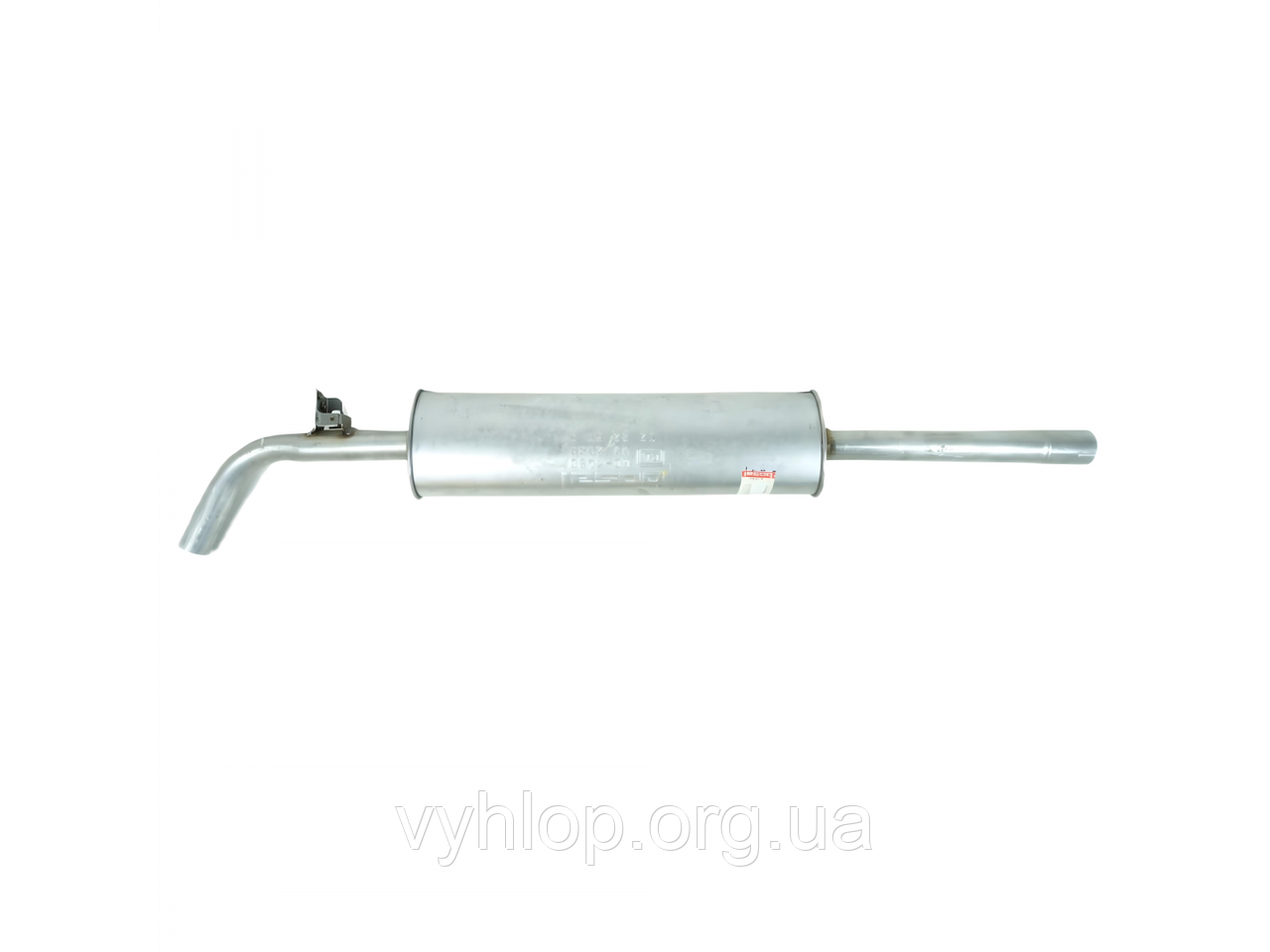 Глушник передній Рено Меган II (Renault Megane II) 02- (279-917) Bosal 21.298 алюминизированный
