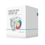 Кулер процесорний DeepCool AG620 WH ARGB V2 (R-AG620-WHAMMN-GJD), фото 2