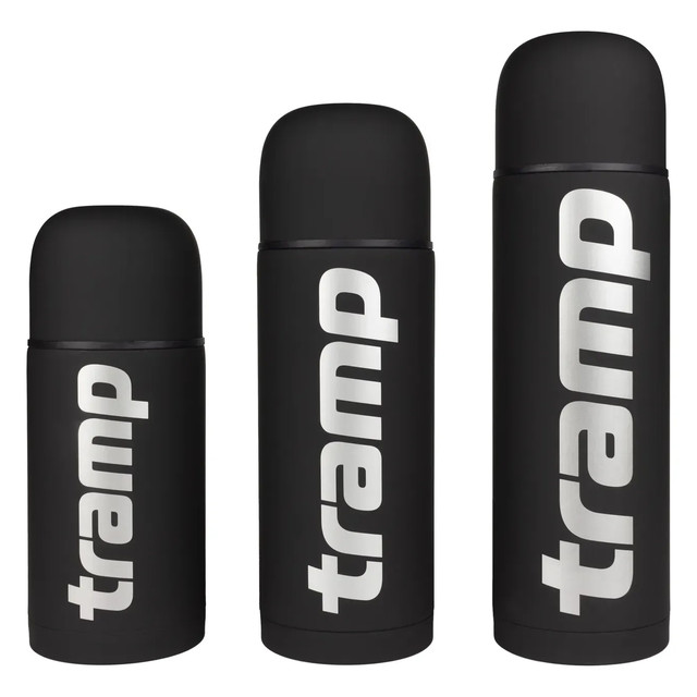 Термос Tramp Soft Touch 0,75 л чорний TRC-108 black