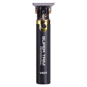 Тример для стрижки волосся акумуляторний з насадками VGR V-082