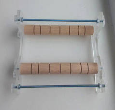 Верстат для бісероплетіння СГ-6, пластик, 21х17 см