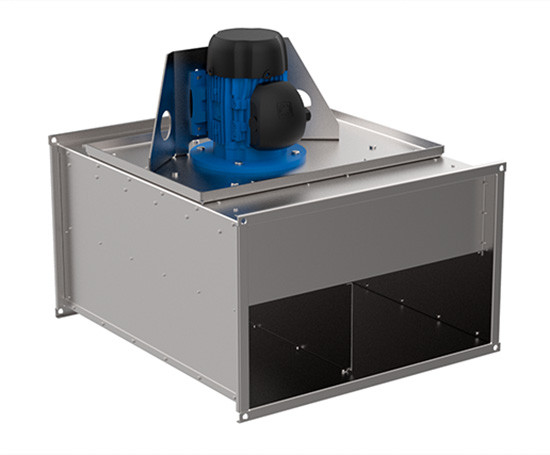 Вентилятор з виносним електродвигуном з назад загнутими лопатками C-KVARK-BC-N-50-25-25-4-380