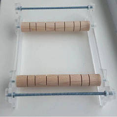 Верстат для бісероплетіння СГ-5, пластик, 21х28,5 см