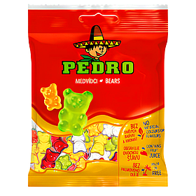 Жувальні цукерки Pedro Ведмежата, 80г