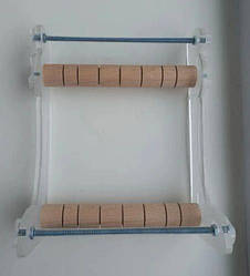 Верстат для бісероплетіння СГ-4, пластик, 21х25 см