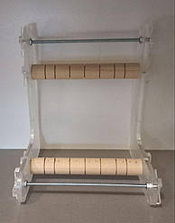 Верстат для бісероплетіння СГ-2, пластик, 21,5х24,5 см