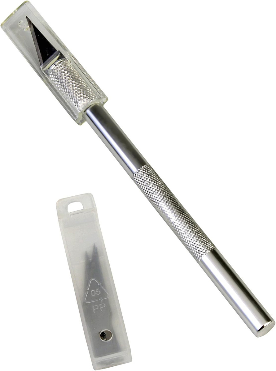 Набір лез для макетного ножа Worison 10шт. Тип "D", фото 1