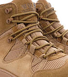 Тактичні літні дихаючі черевики койот для військових та охорони. Напівберци армійські "Партизан". Wolf original, фото 4