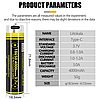 Акумулятор 18650 LiitoKala 4000mAh 3.7V Li-ion KING4000 Type-C, фото 4