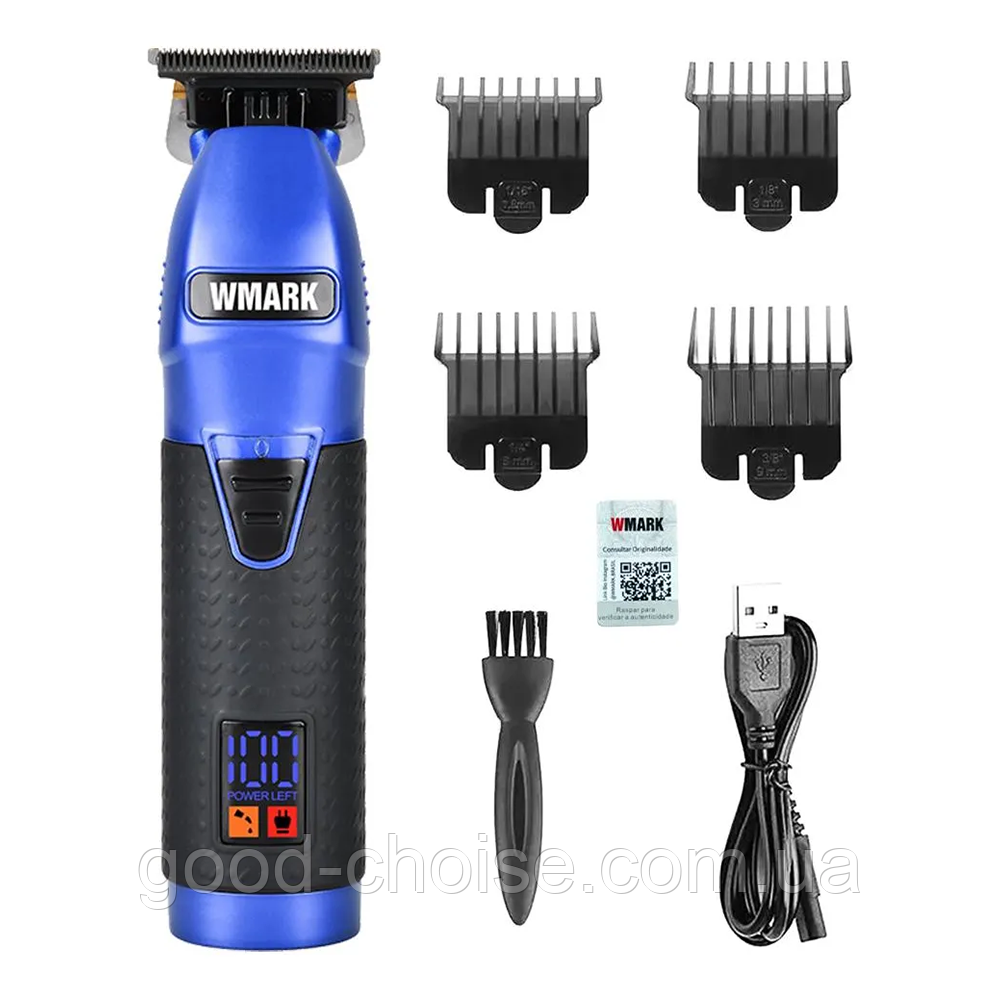 Акумуляторний тример для окантовки, 6500 об/хв, 2000 мАг, NG-318 / Тример для стрижки волосся, фото 1