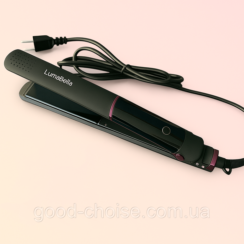 Випрямляч для волосся з дисплеєм, 50 Вт, 150-230°C, LB-65003 / Плоскі щипці для волосся / Праска для волосся, фото 1