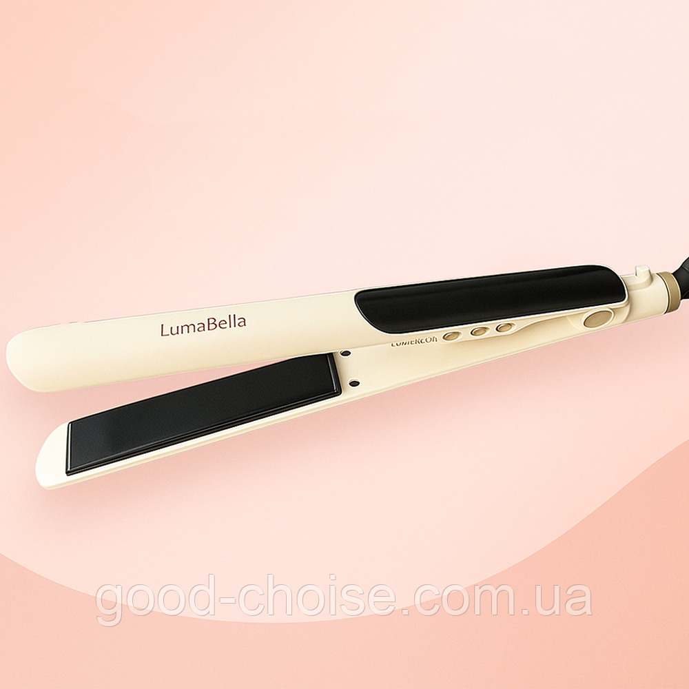 Праска для волосся, 55 Вт, 130-230°C, LB-65007 / Випрямляч волосся з LED дисплеєм / Плоскі щипці для волосся