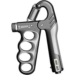 Еспандер кистьовий з регульованим навантаженням 5-100кг / Пружинний еспандер для кисті рук з механічним лічильником