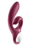 Стимулятор точки G та клітора Satisfyer Love me з вібрацією, бордовий, фото 2