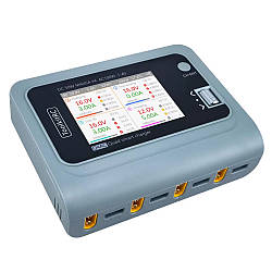 Зарядний пристрій ToolkitRC Q4AC gray