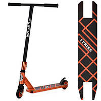 Самокат трюковий iTrike SR 2-067-5-OR1 Чорний з жовтогарячим