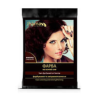Краска індійська для волосся Jharna шоколад  25 г
