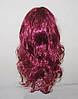 Перука локони 50 см рубін, фото 2