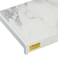 Пластикове підвіконня Plastolit Classic Парос мармур глянсовий