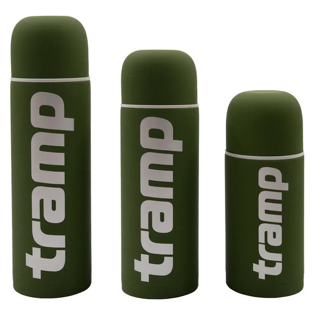 Термос Tramp Soft Touch 0,75л зелений TRC-108-khaki