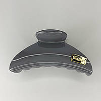 Шпилька для волосся Finding Краб пластиковий для волосся Fashion Сірий 9 см х 4 см