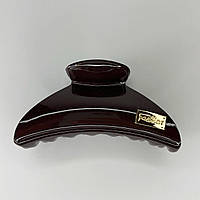 Шпилька для волосся Finding Краб пластиковий для волосся Fashion Коричневий 9 см х 4 см