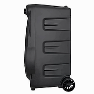 Акустична колонка на колесах 600 Вт з 15-дюймовим динаміком та радіомікрофоном ZXX-7272, фото 8