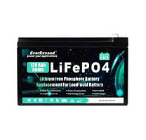 Акумулятор LiFePo4 тяговий 12В, 12Вольт, 12V, 8 AH, Аh, Ампер годин, АКБ для мотора, для електротранспорту