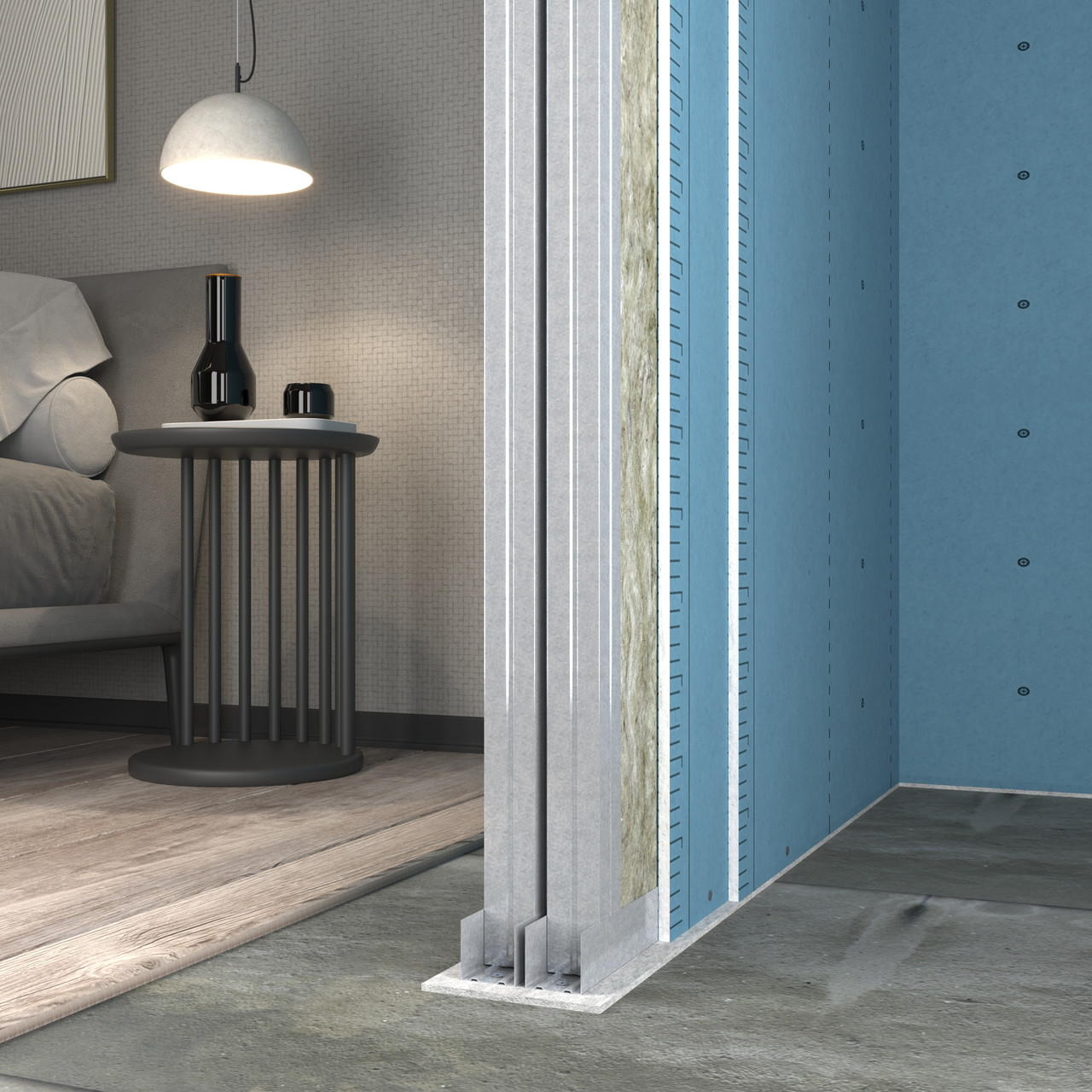 Звукоізоляційна перегородка Isophon P160