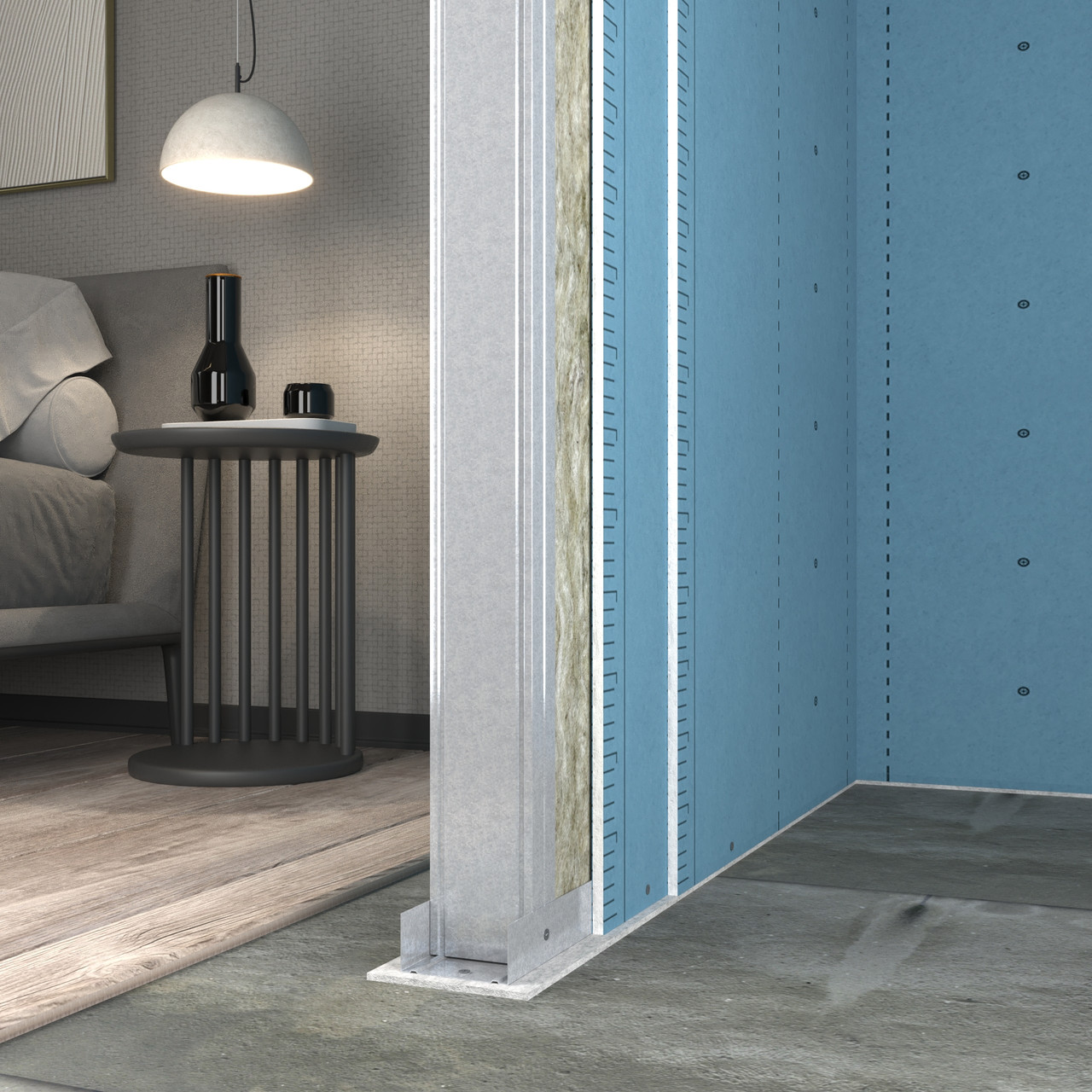 Звукоізоляційна перегородка Isophon P150