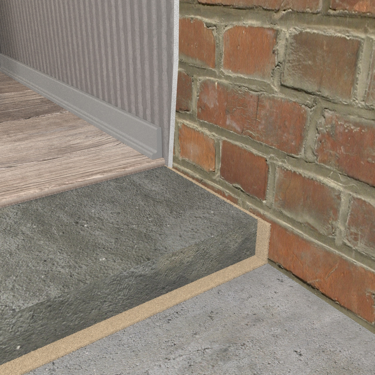 Звукоізоляція підлоги Isophon Acouflex+