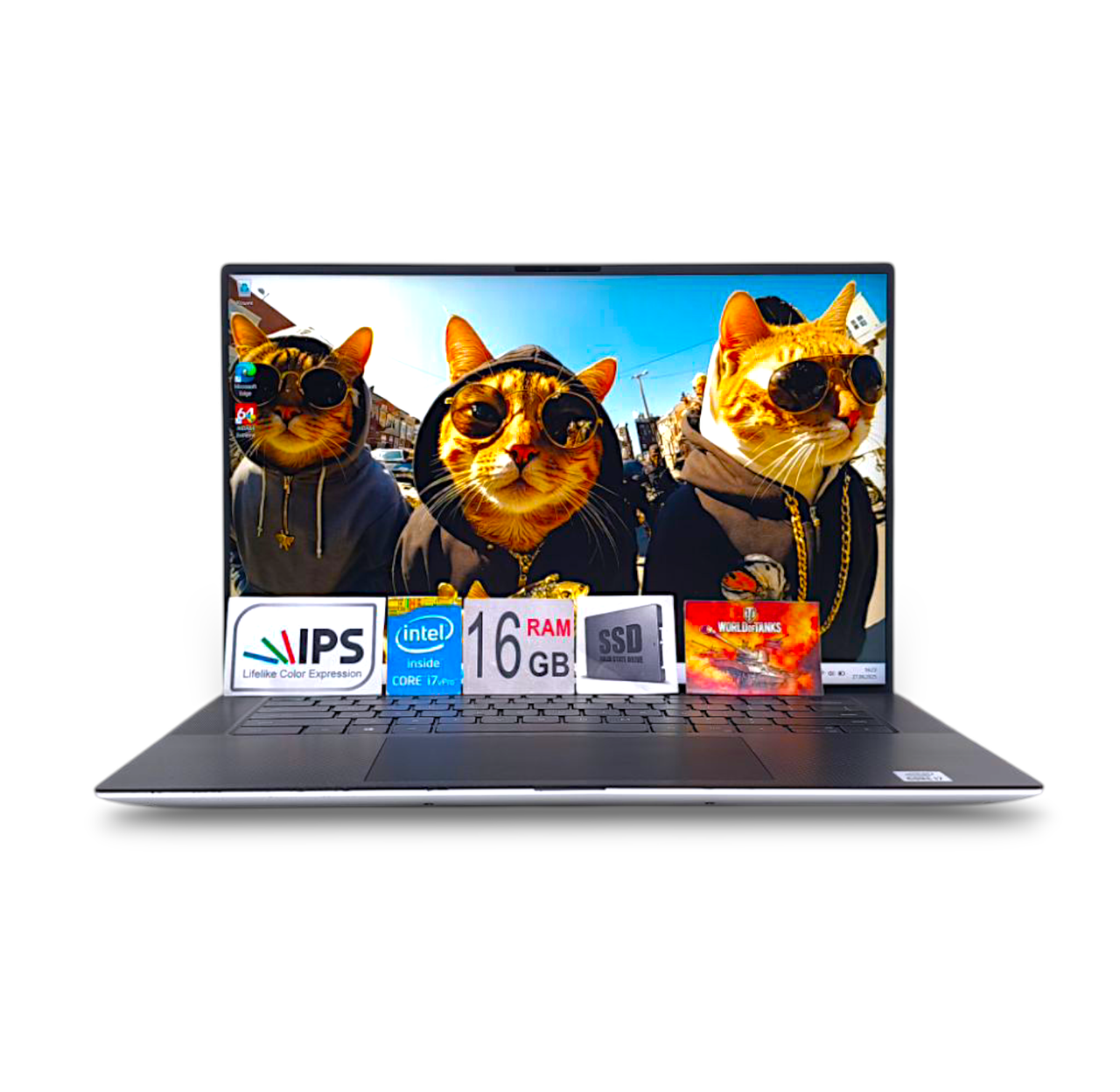 Графічна станція Dell XPS 15 9500 15.6 IPS FHD Core i7-10750H 16GB SSD 512GB NVIDIA GTX 1650TI 4GB