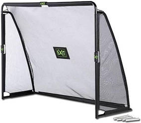 Ворота футбольні EXIT Coppa 220 х 170 см, чорні