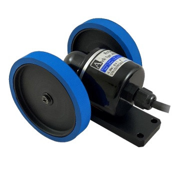 Роликовий енкодер для конвеєра ATE20 з подвійним роликом, D 256мм, 1 мм/імпульс, 10-30 VDC, A,/A,B,/B,Z,/Z, кабель 3м, фото 1