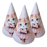 Ковпачки святкові "Руда кішечка". Розмір: 16см.