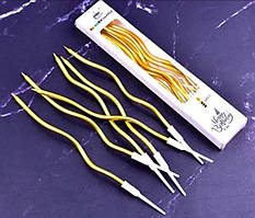 Хвилясті кручені свiчки