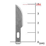 Набір лез для макетного ножа Worison 10шт. Тип "D", фото 3