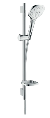 Душовий набір hansgrohe Raindance Select E 120 3jet/Unica S Puro Set 26620400 білий/хром