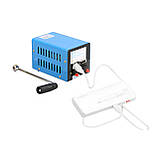 Портативний ручний генератор RESTEQ 20Вт — динамо-машина з двома USB виходами, фото 2