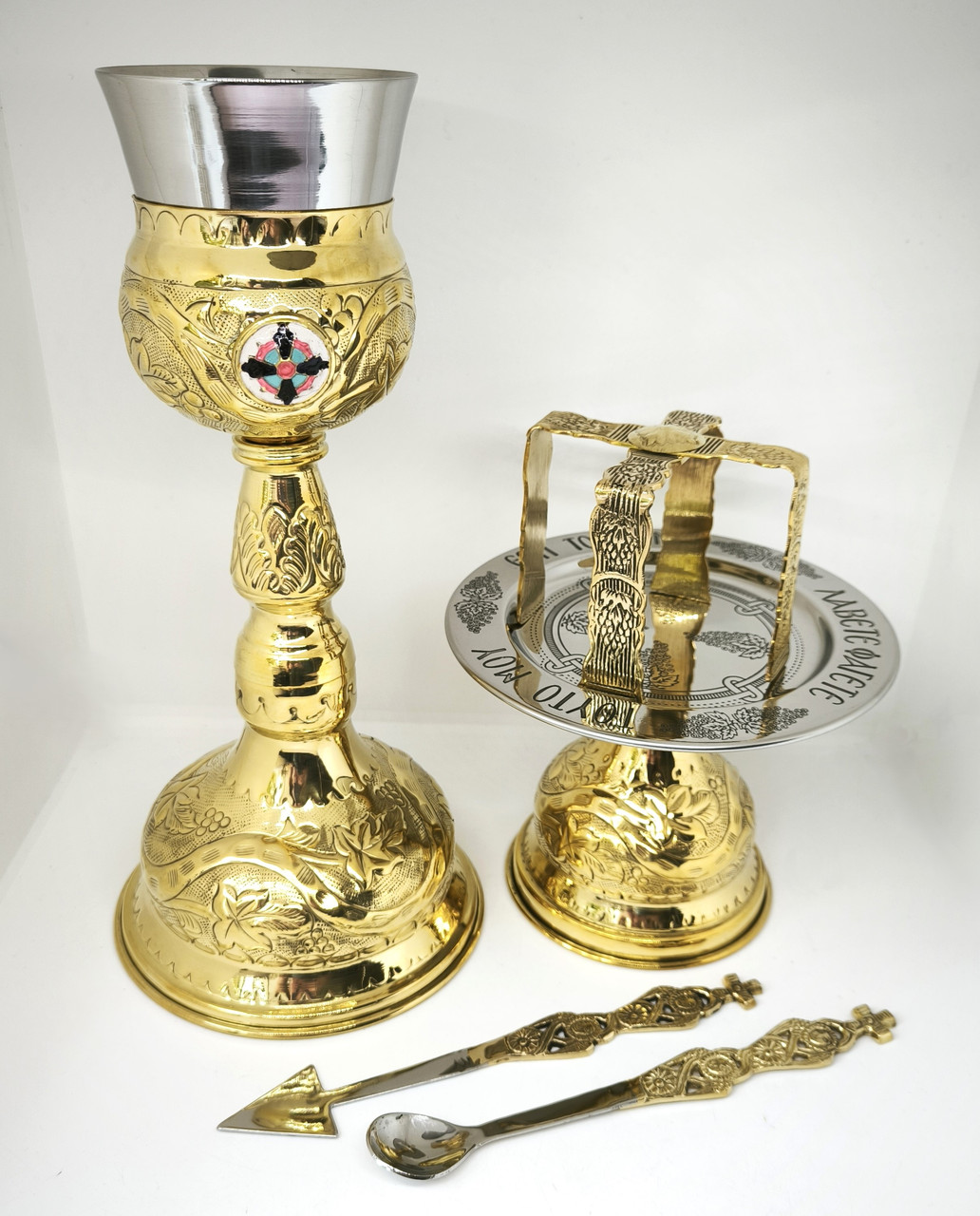 Євхаристійний набір з Греції на 0.3 л., фото 1