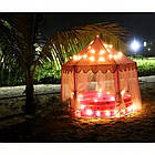 Дитячий палатка‑замок Kruzzel 23869 — 135×135×140 см, 6 входів, рожевий, фото 9